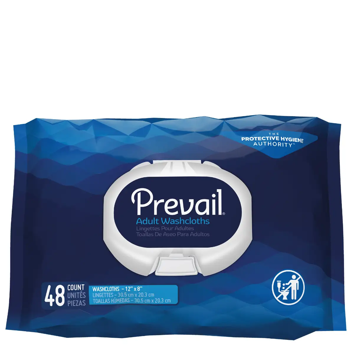 Prevail® Adult Disposable Washcloths