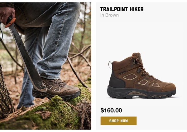 TrailPoint Hiker in Brown
