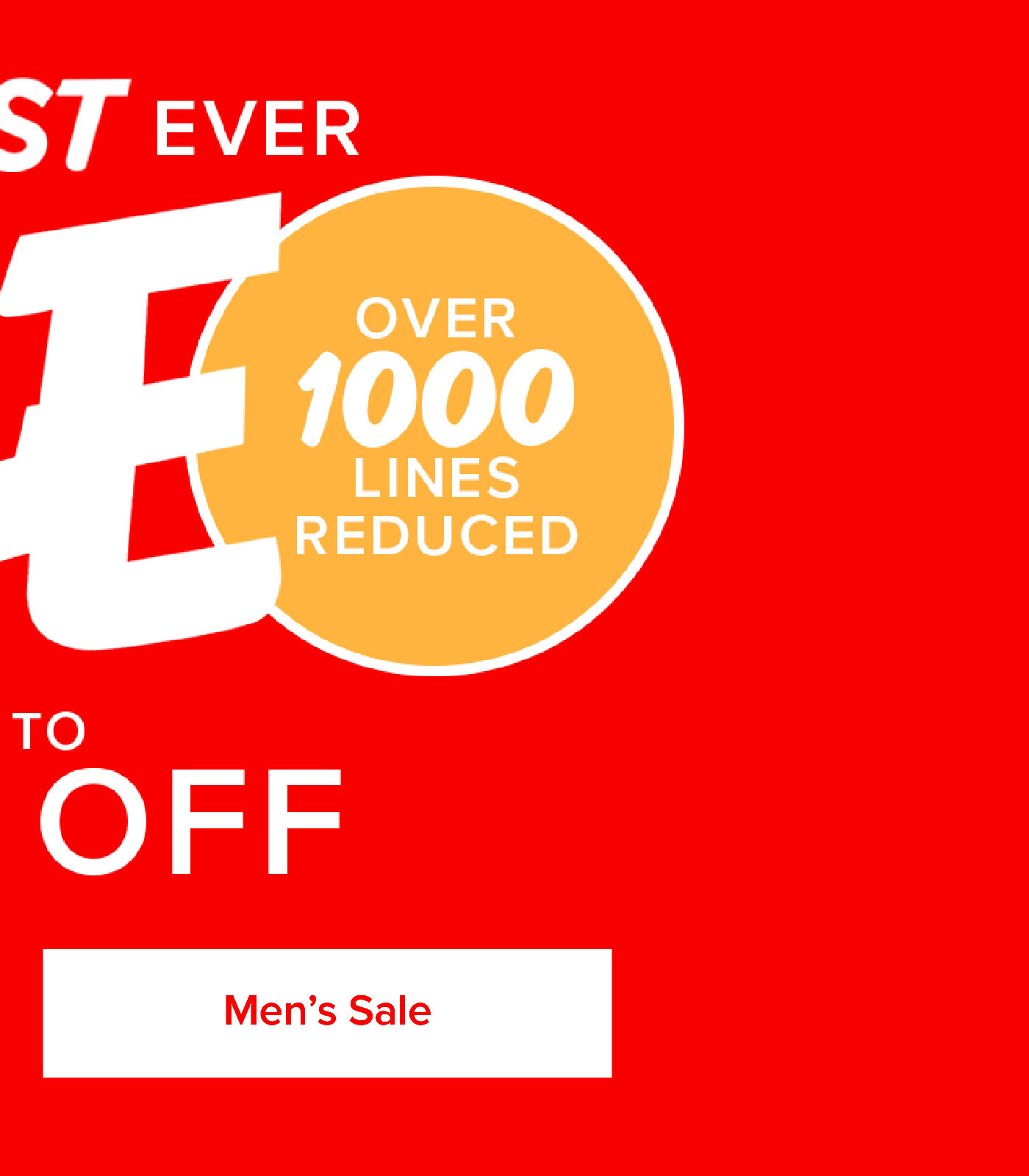 Men's Sale