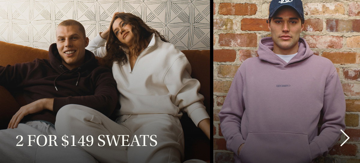 Shop Now: 2 for $149 Sweats