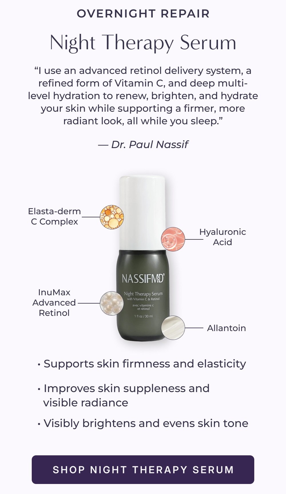 SHOP NIGHT THERAPY SERUM