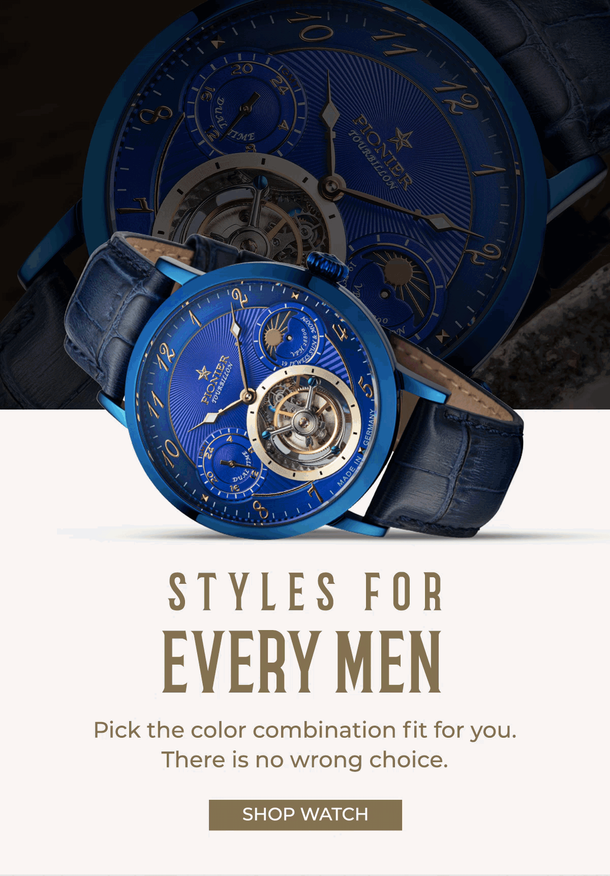Styles for every men pick the color combination fit for you