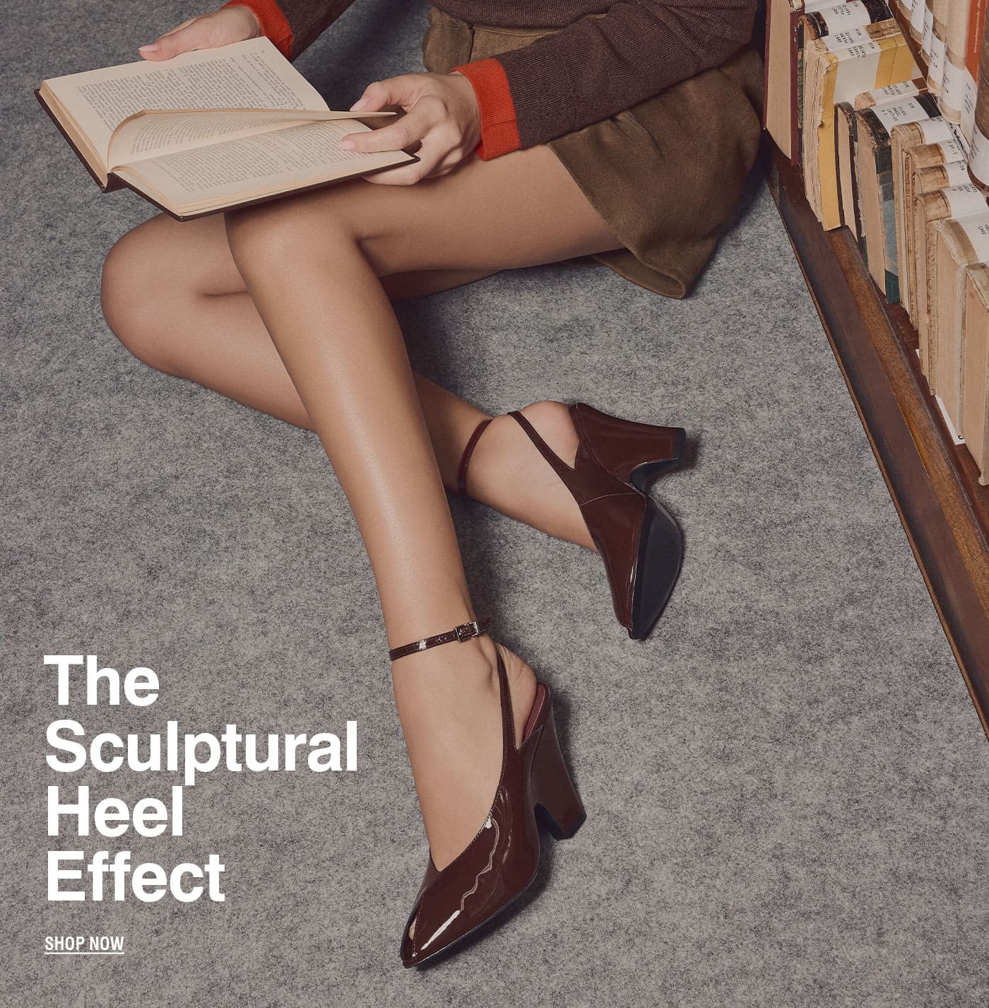 SCULPTURAL HEELS | SHOP NOW 