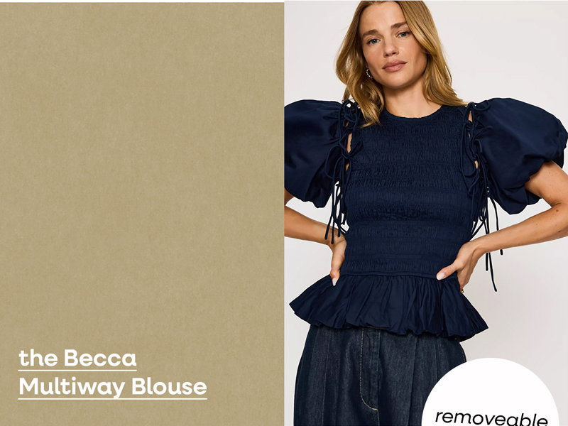 the Becca Multiway Blouse > 