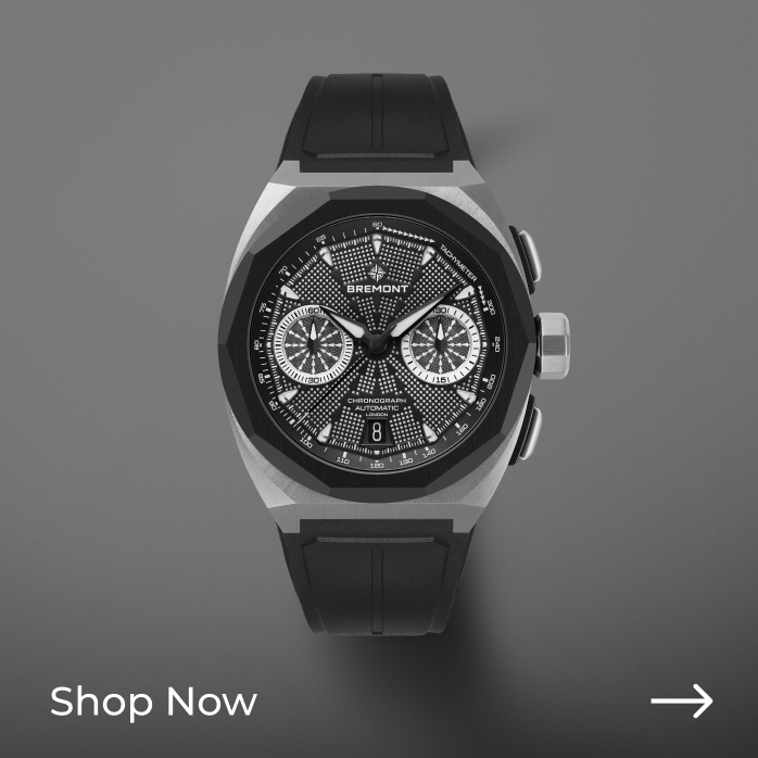 Supernova 41mm Chronograph Rubber Strap