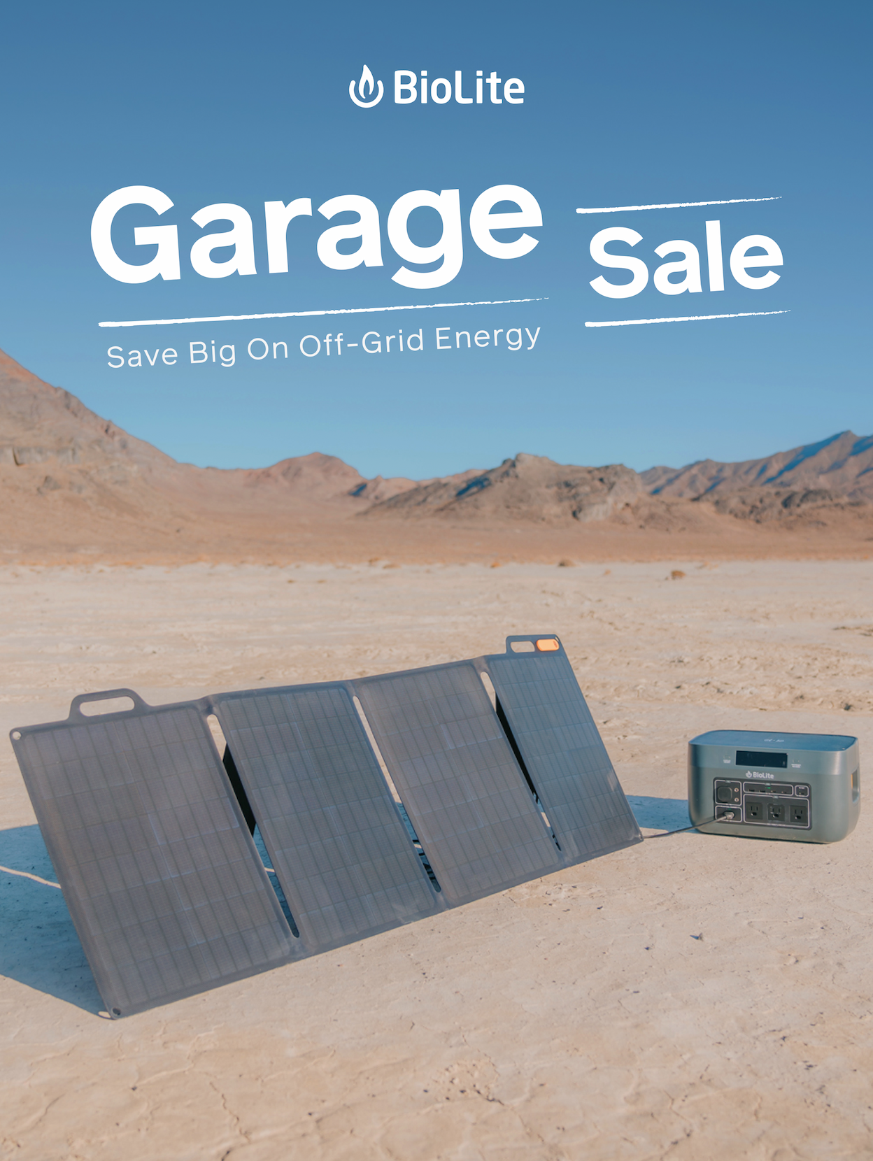 BioLite Garage Sale