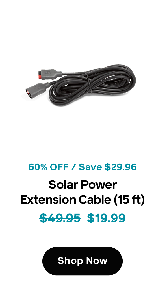 Solar Panel Extension Cable