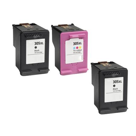 Image of 999inks Compatible Multipack HP 305XL 1 Full Set + 1 Extra Black Inkjet Printer Cartridges