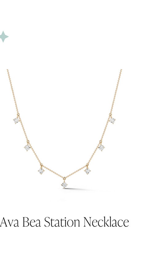 Ava Bea Station Necklace