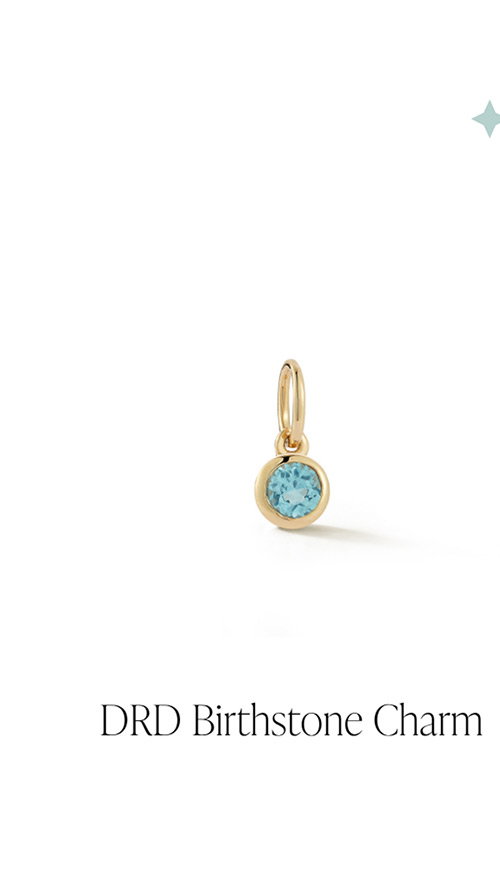 DRD Birthstone Charm