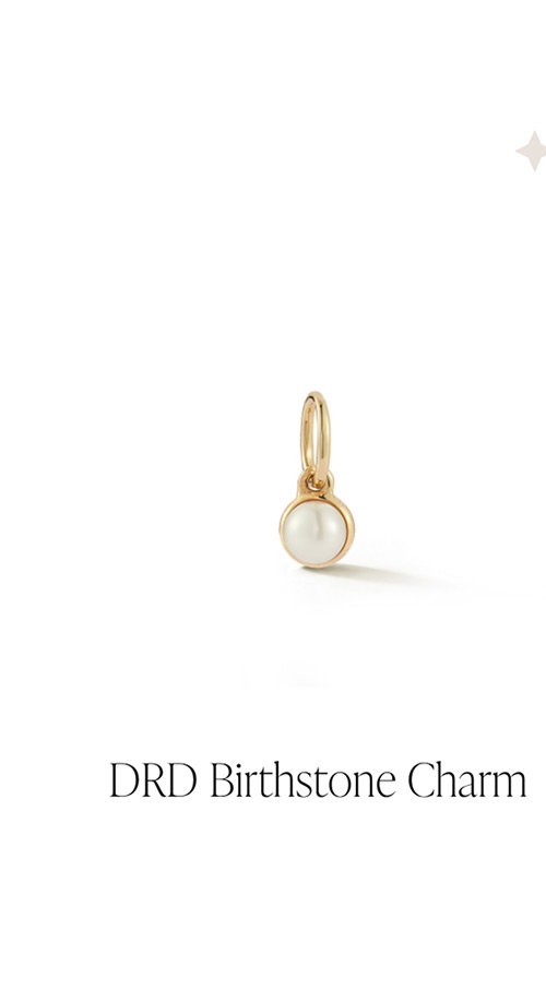 DRD Birthstone Charm