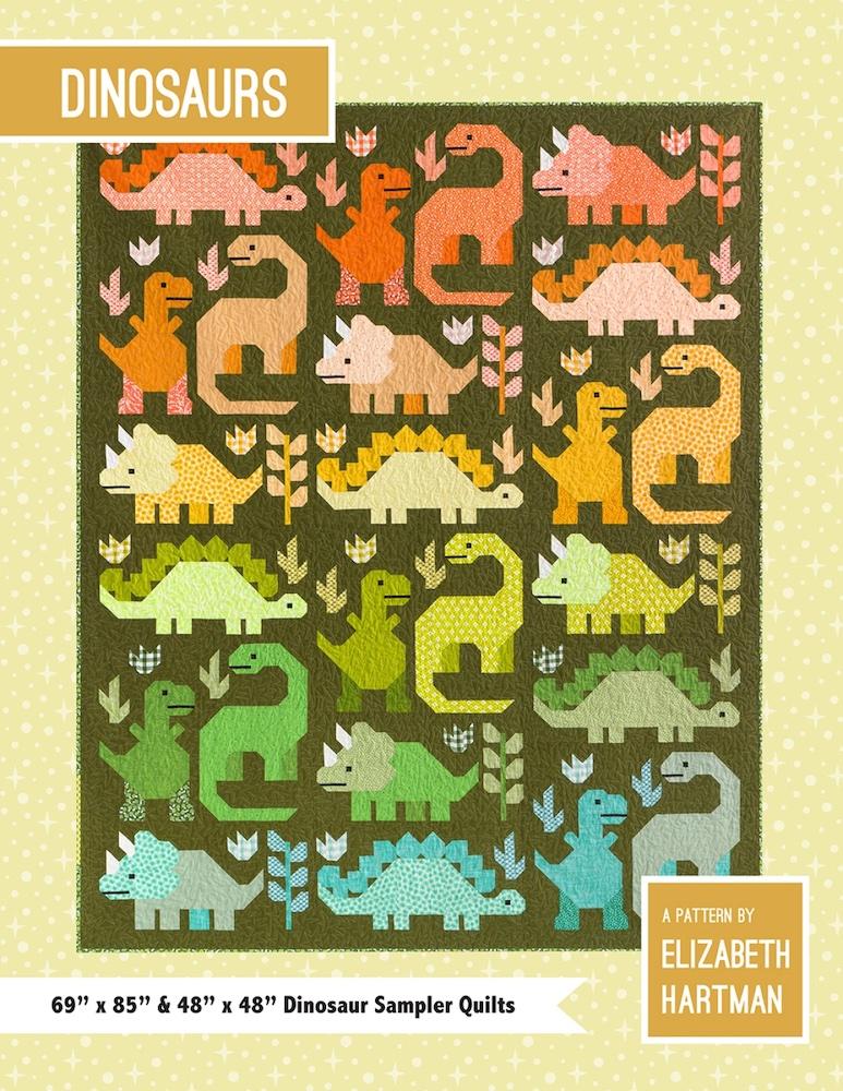 Image of Dinosaurs Pattern By Elizabeth Hartman