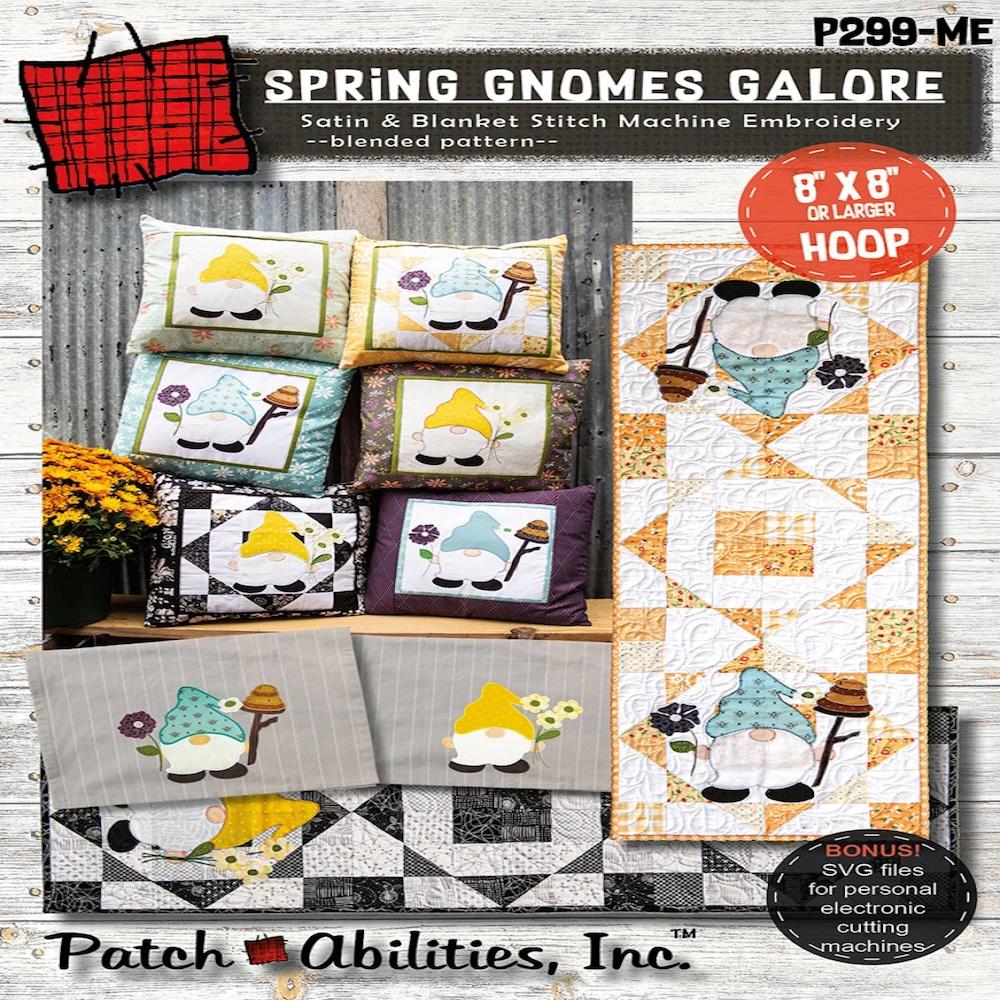 Image of Spring Gnomes Galore Machine Embroidery