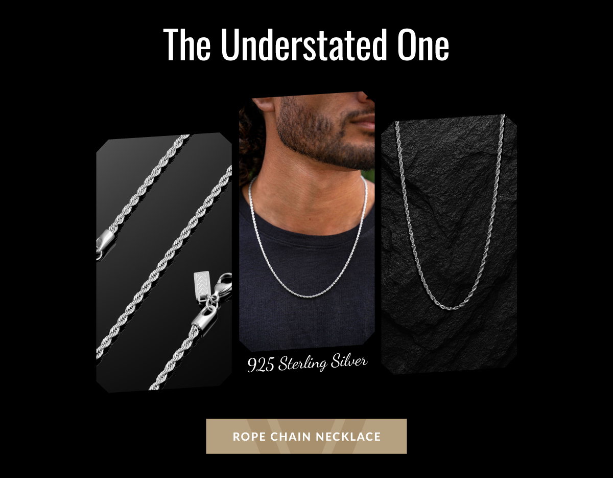 The Understated One ROPE CHAIN NECKLACE