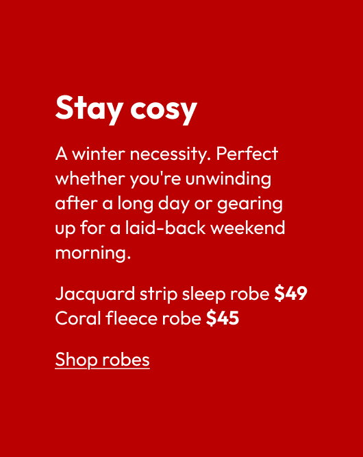 Stay cosy