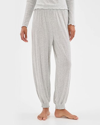  Pointelle balloon sleep pants