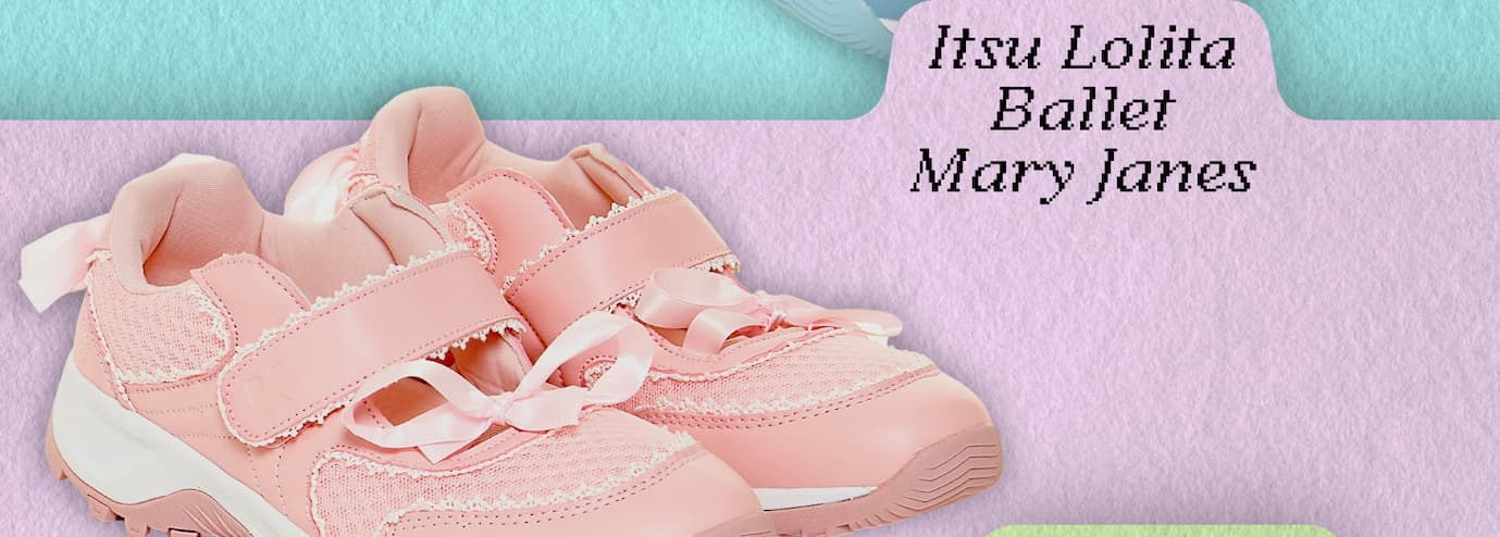 Itsu Lolita Ballet Mary Janes - Pink