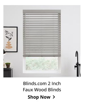 Blinds.com 2 Inch Faux Wood Blinds | Shop Now >