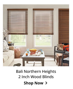 Bali Northern Heights 2 Inch Wood Blinds | Shop Now >