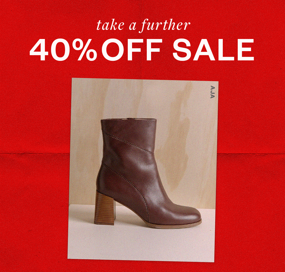 TAKE A FURTHER 40% OFF SALE 