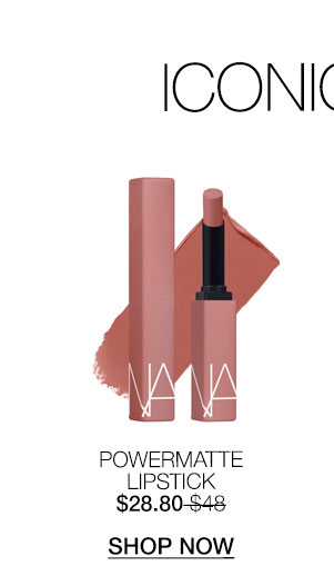 Shop Powermatte Lipstick at 40% off.
