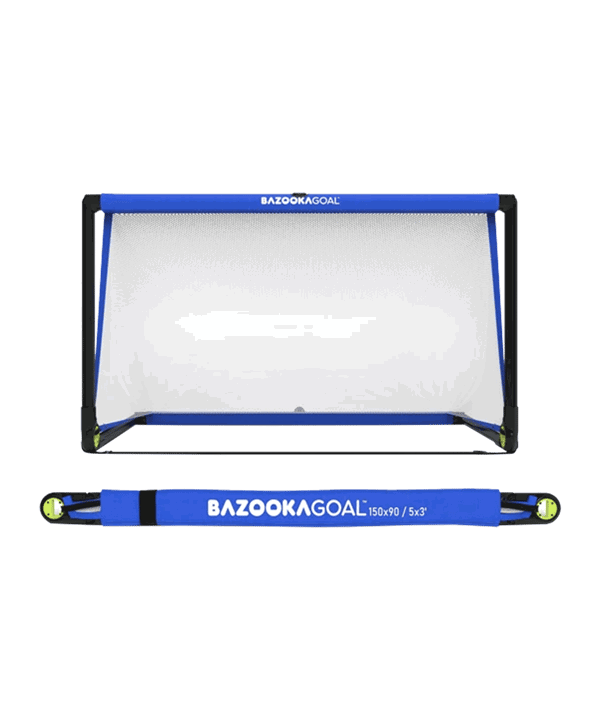 BAZOOKAGOAL CLASSIC PVC | 150x90cm | Blau Weiss