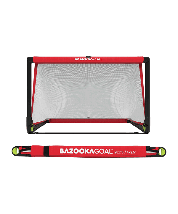 BAZOOKAGOAL CLASSIC PVC | 120x75cm | Rot Weiss
