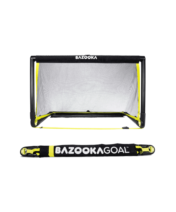 BAZOOKAGOAL CLASSIC PVC | 120x75cm | Schwarz Gelb