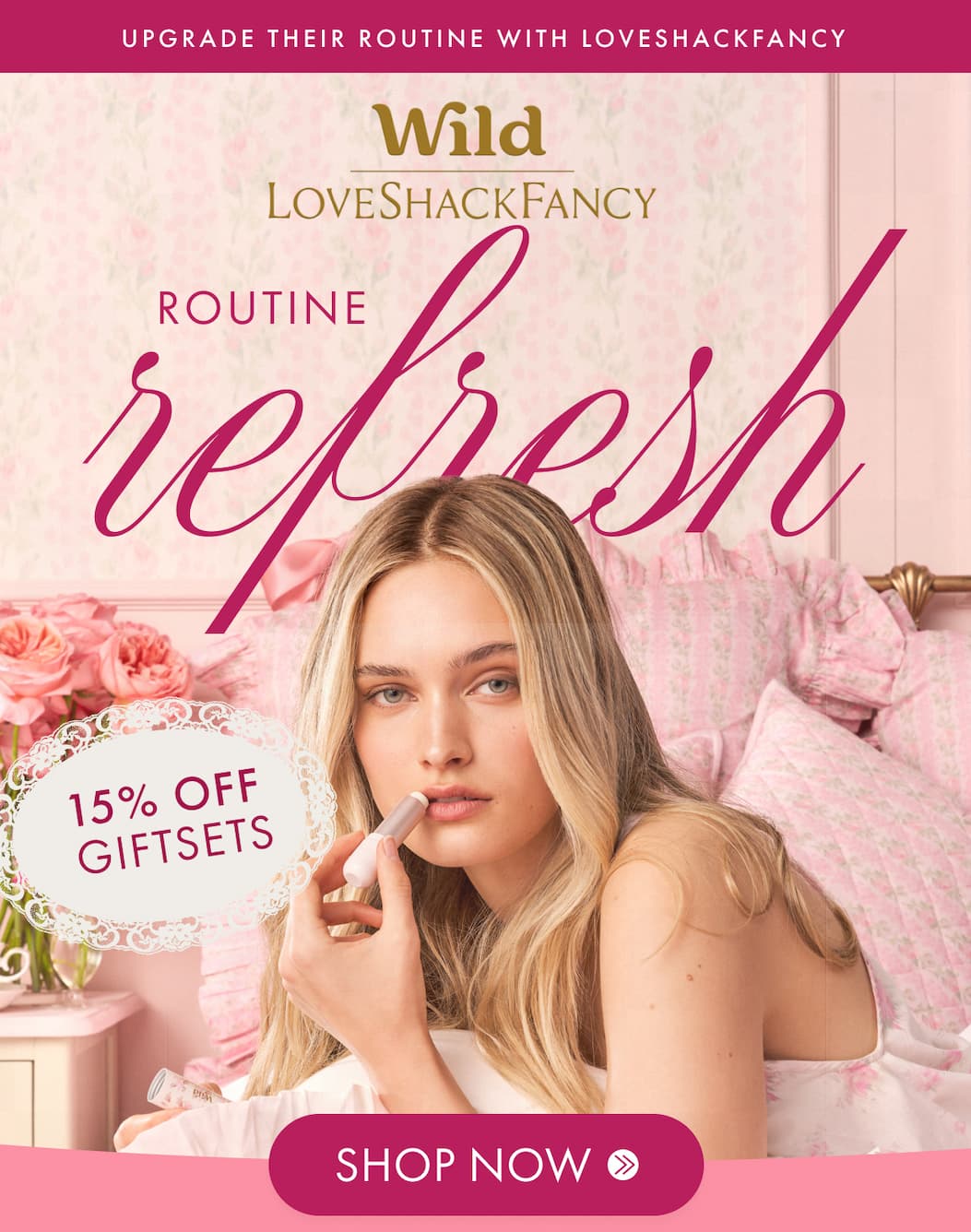 Routine refresh: 15% off giftset