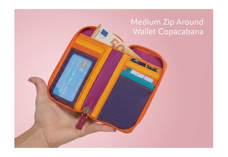 Medium Zip Around Wallet Copacabana