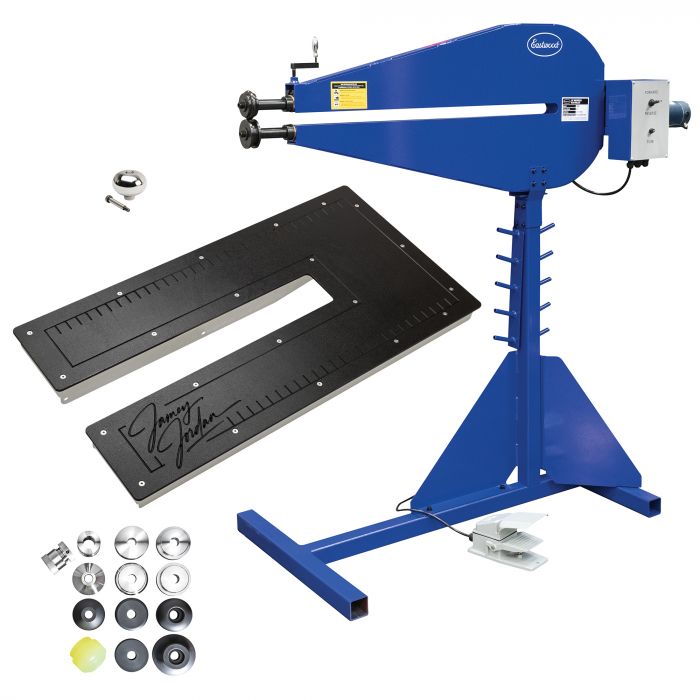 Jamey Jordan Signature Series 36 Inch Motorized Bead Roller Package