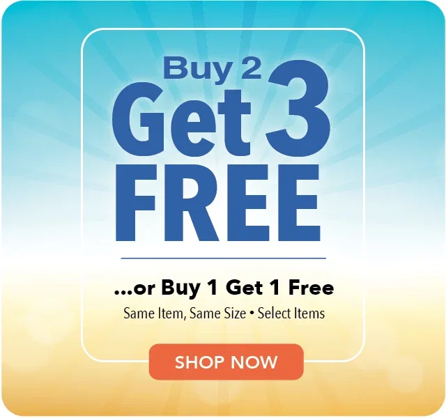 Select wellness products with Buy 2, receive 3 extra bottles or Buy 1, receive 1 extra bottle