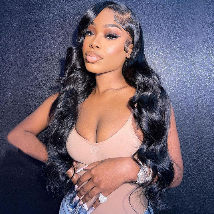 Special offer | 24inch = $149.99 Body Wave 13x4 Lace Front Wigs Human Hair With Natural Hairline