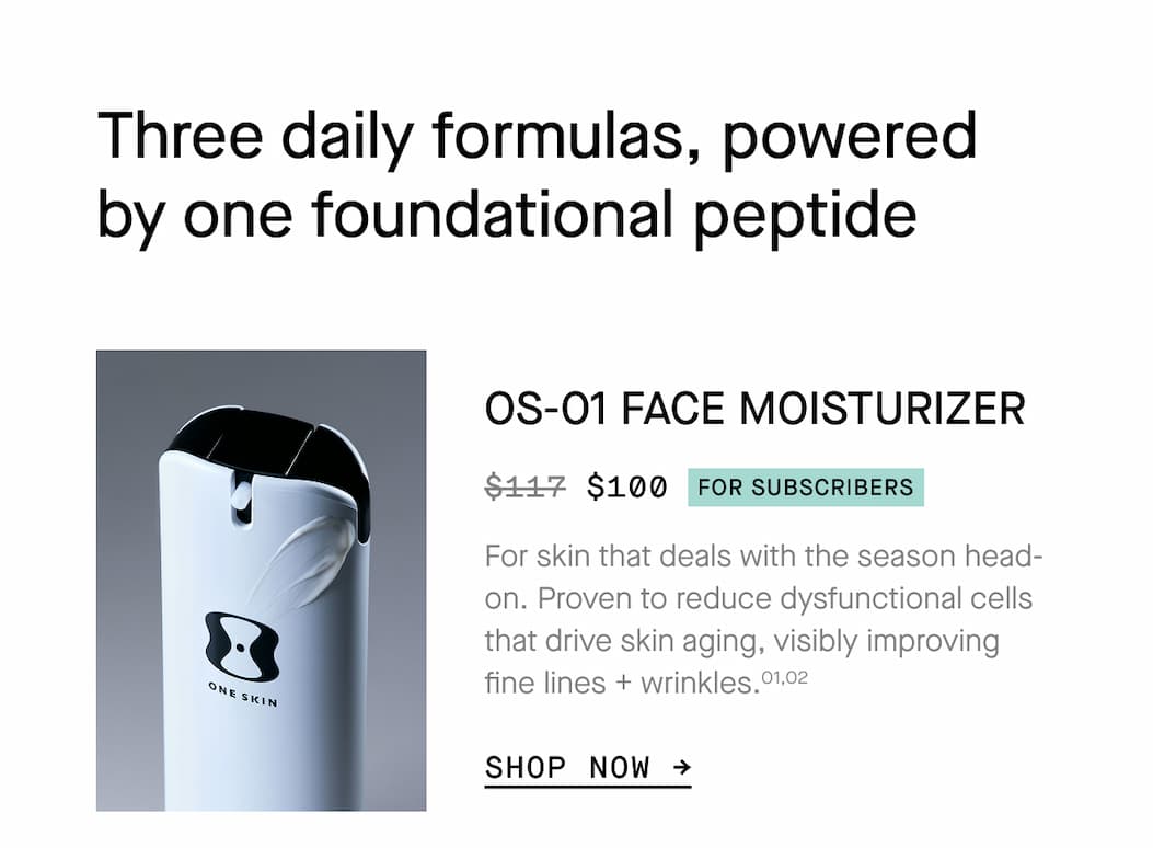OS-01 FACE MOISTURIZER