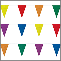 Colorful String Pennant Banners