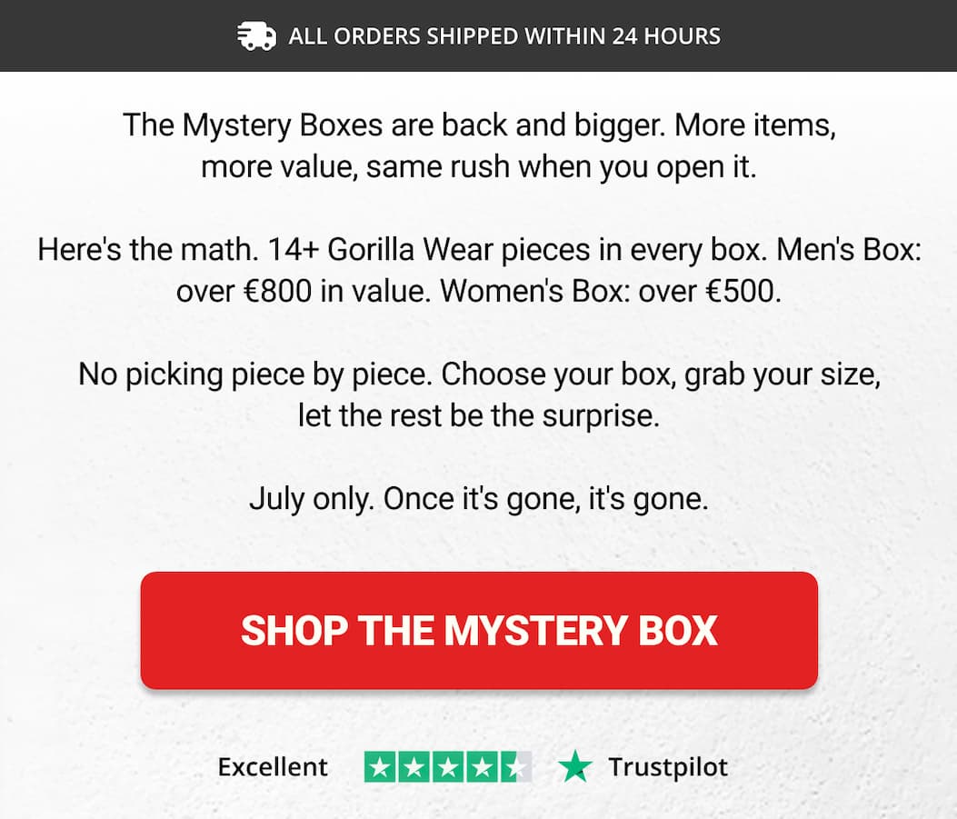 Shop the Mystery Box