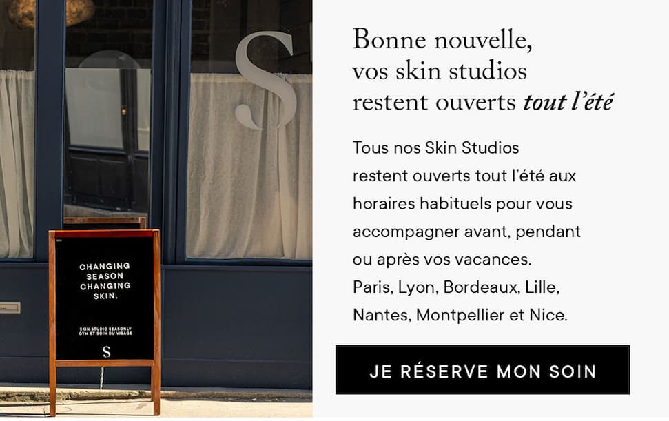 Bonne nouvelle, vos skin studios restent ouverts cet été