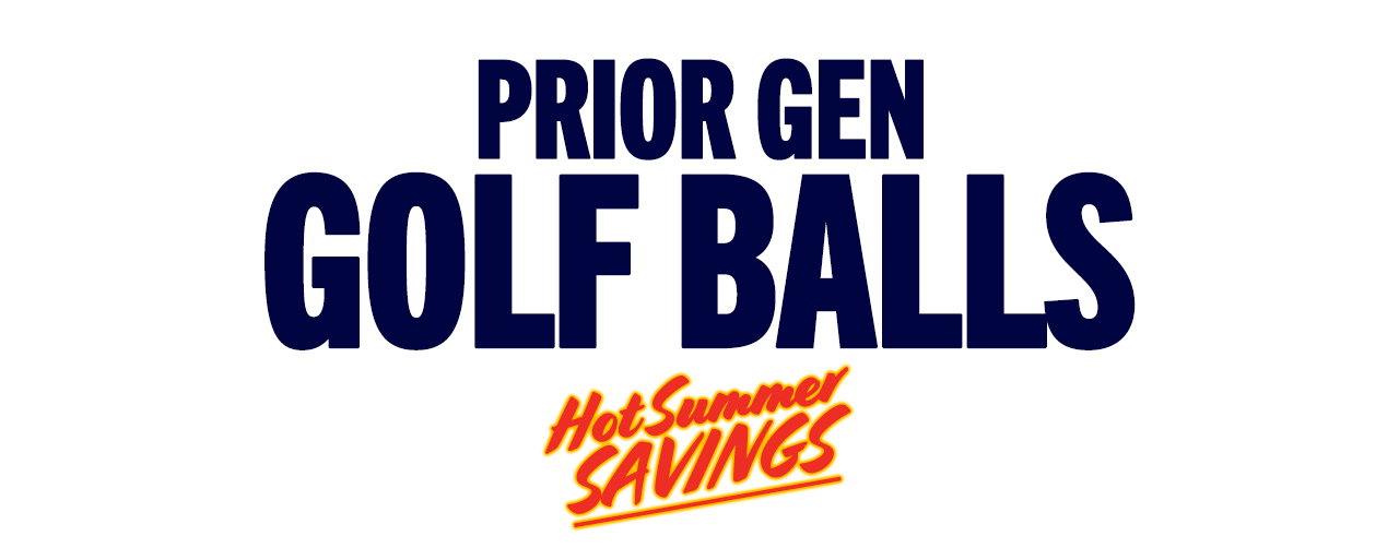 Prior Generation Golf Balls