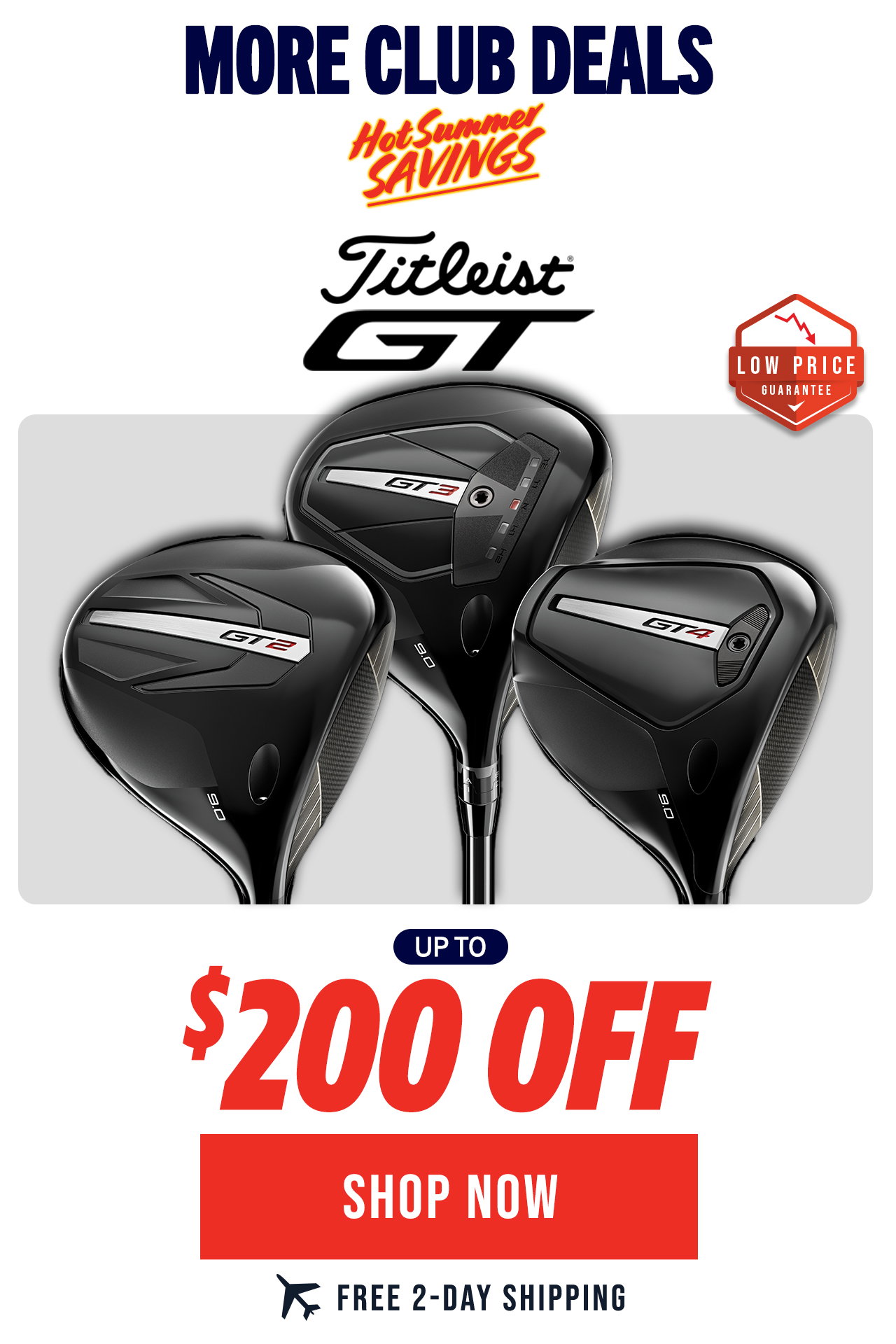 Titleist GT Drivers + Fairways | ON SALE