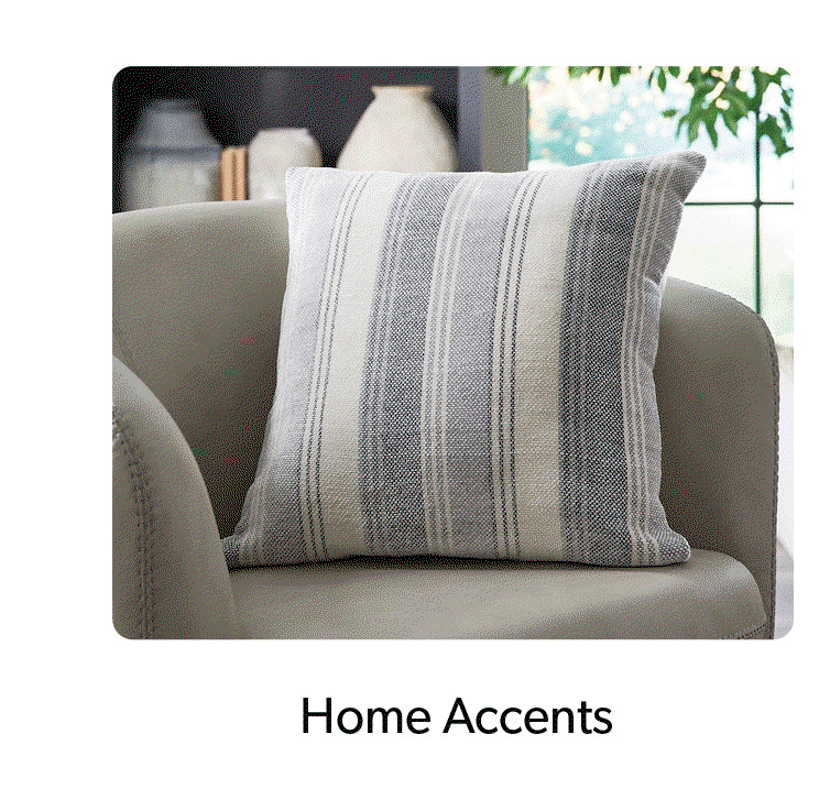 Click to shop Home Accents