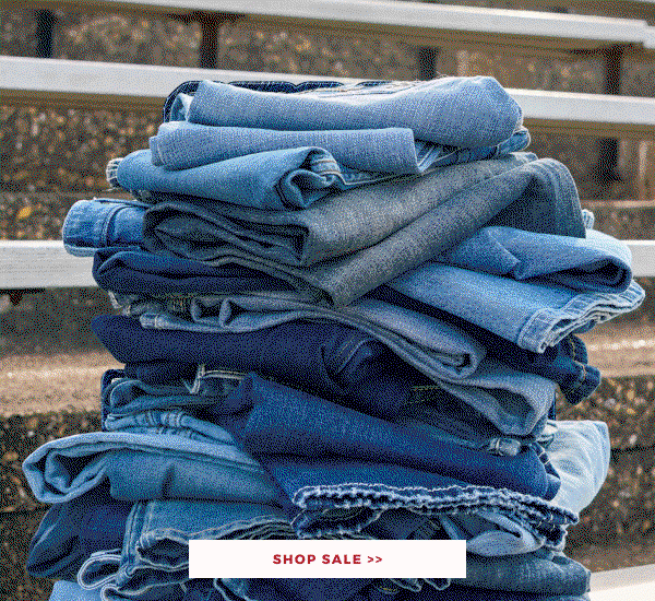 STOCK UP ON DENIM | BACK TO SCHOOL SALE >>