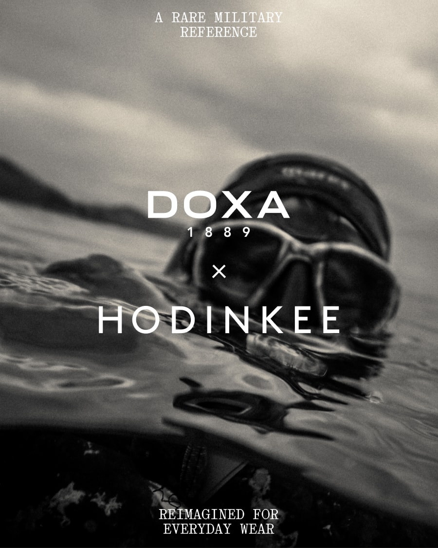 Doxa x Hodinkee Limited Edition Coming 07.30