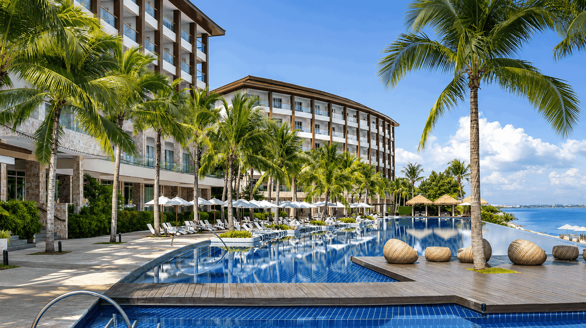Philippines Cebu Island Paradise with Club Lounge Access & Nightly Free-Flow Cocktail Hour