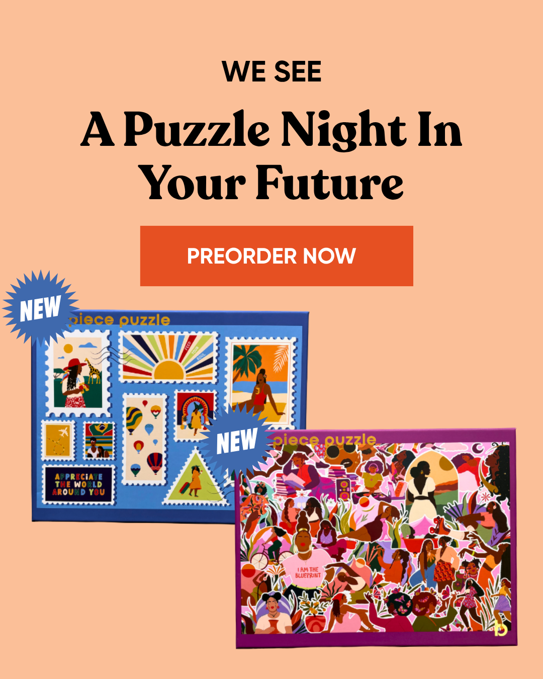 Preorder our 2 New 500 Piece Puzzles