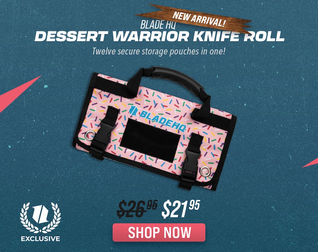 Blade HQ Dessert Warrior Knife Roll