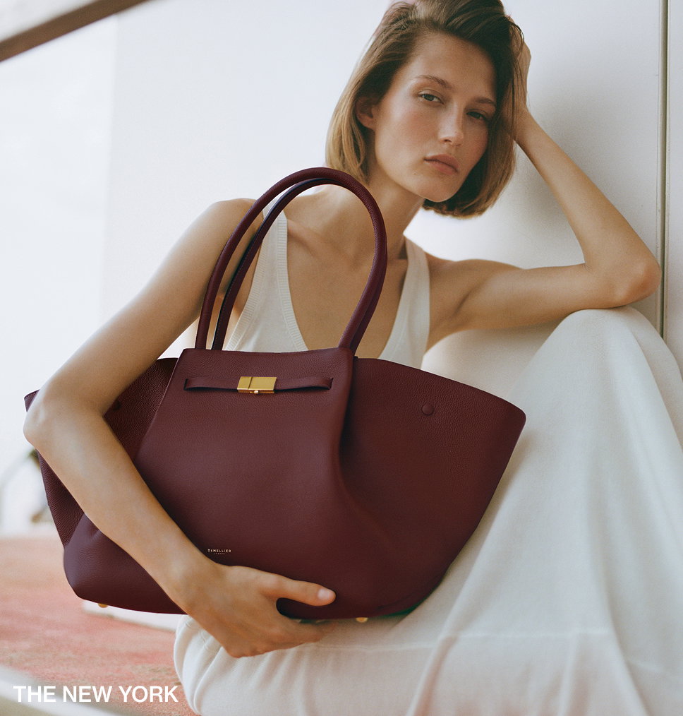 the new york in burgundy small grain