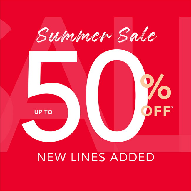 More lines added to our Summer Sale!