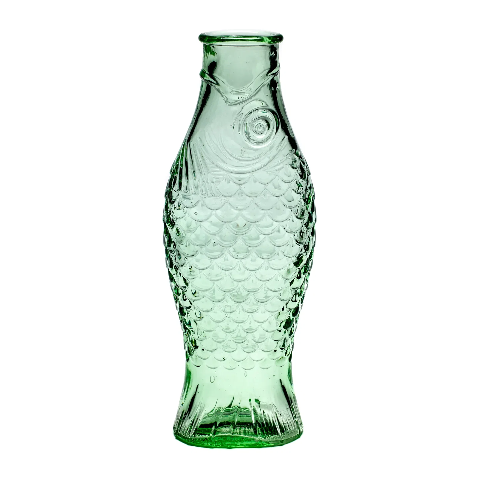 Fish & Fish glass bottle 85 cl green