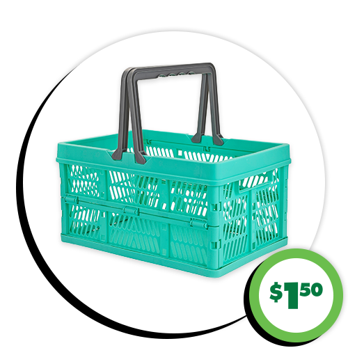 $1.50 Collapsible Baskets