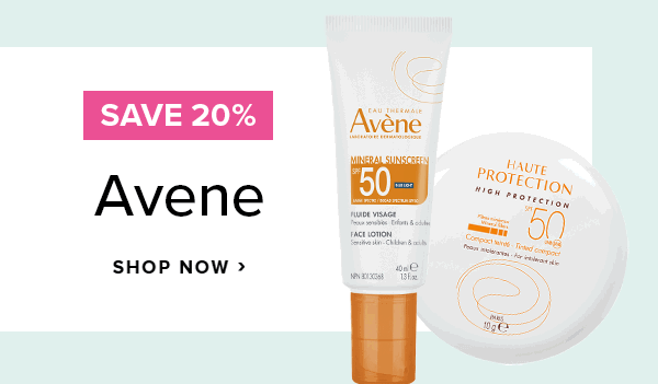 Save 20% on Avene